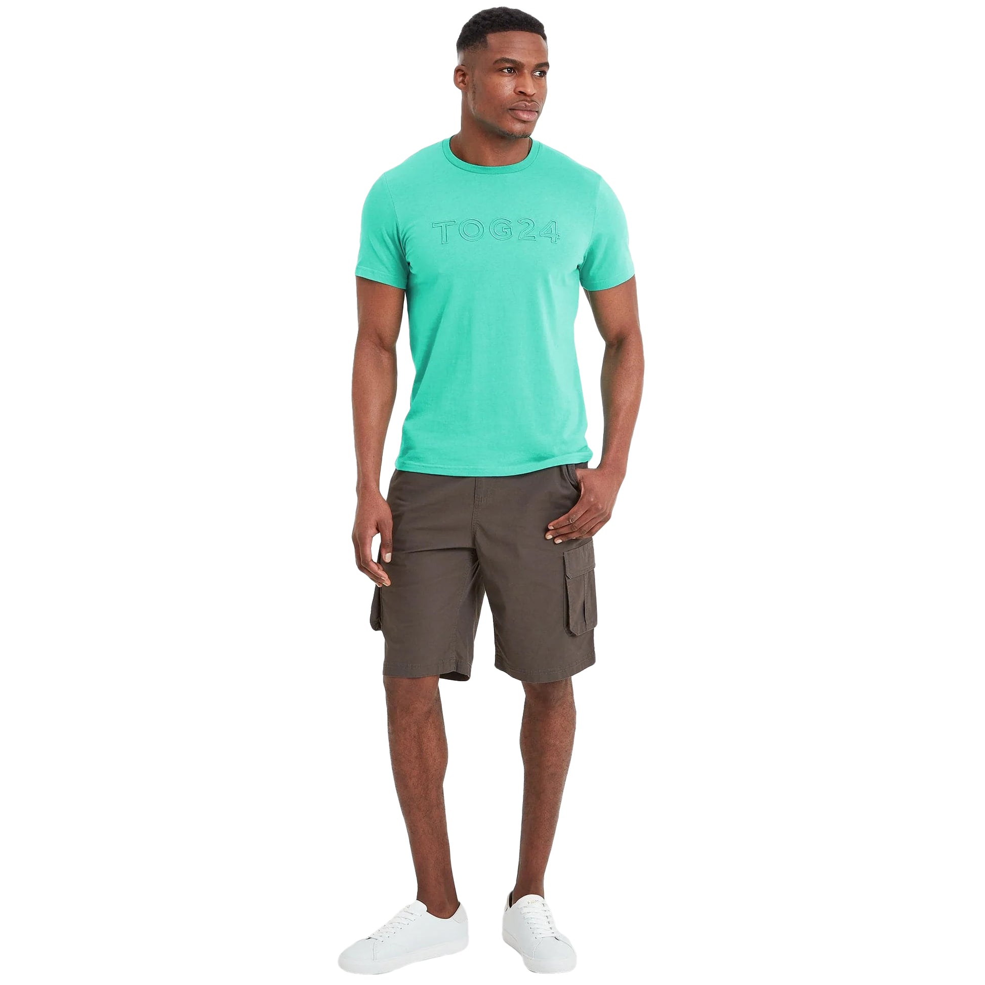 Ocean Haze - Side - TOG24 Mens Eastbourne T-Shirt