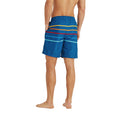 Steel Blue - Back - TOG24 Mens Colton Stripe Marl Swim Shorts
