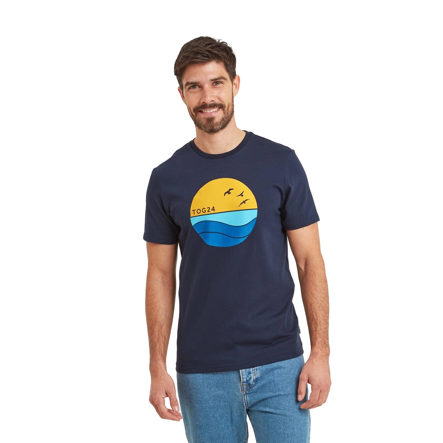 Dark Indigo - Lifestyle - TOG24 Mens Donnell T-Shirt