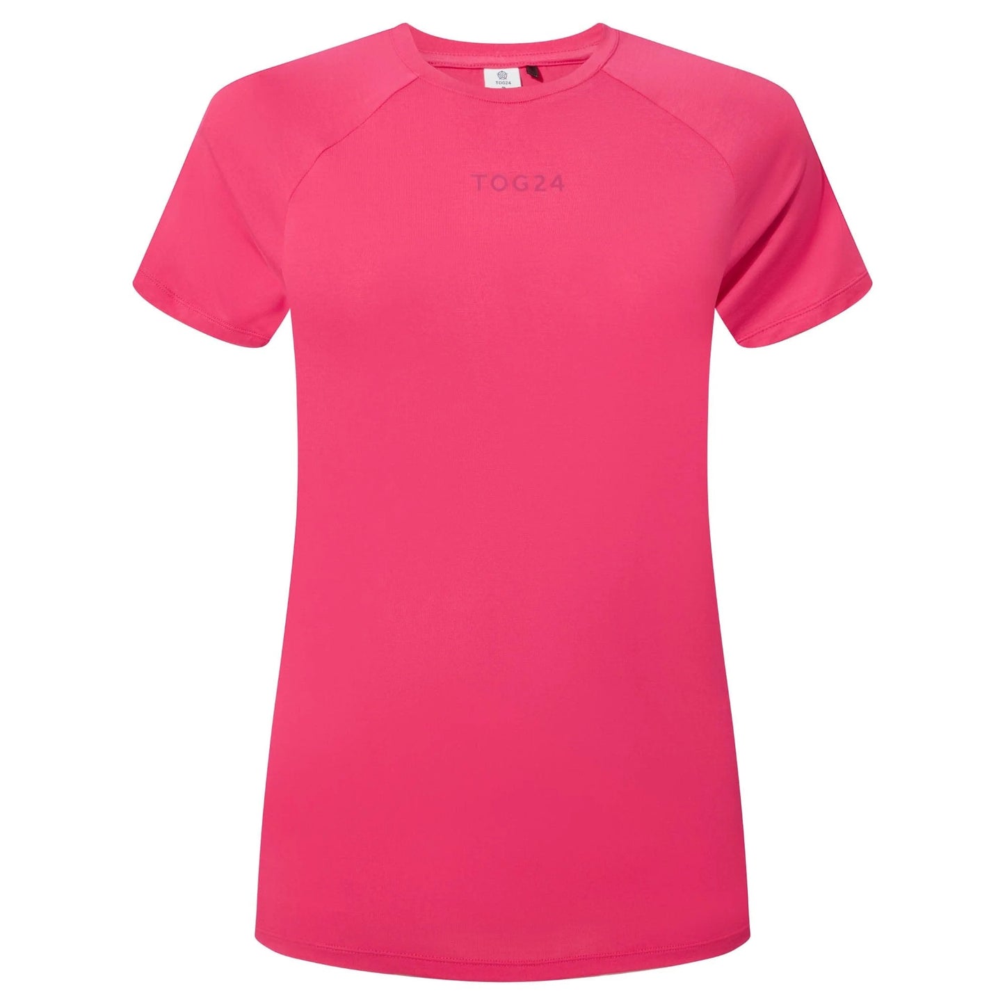 Magenta Pink - Front - TOG24 Womens-Ladies Bethan Short-Sleeved Technical Top
