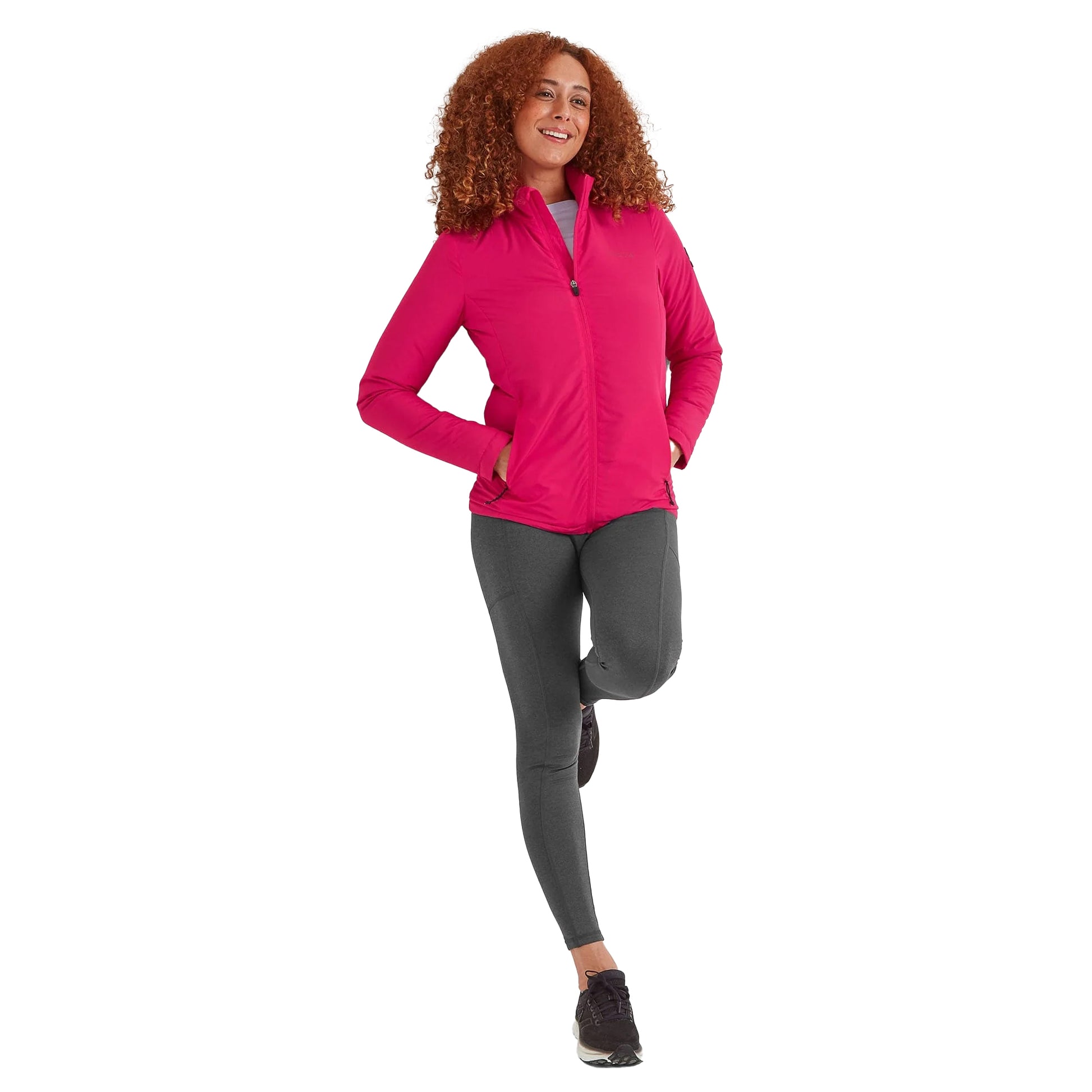 Magenta Pink - Pack Shot - TOG24 Womens-Ladies Flintham Insulated Jacket