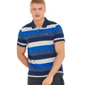 Navy - Side - TOG24 Mens Flaxby Polo Shirt