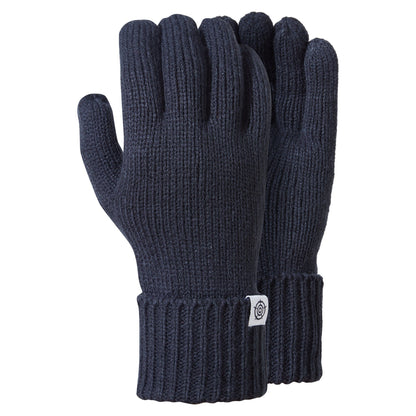 Dark Indigo Marl - Front - TOG24 Unisex Adult Brazen Knitted Winter Gloves