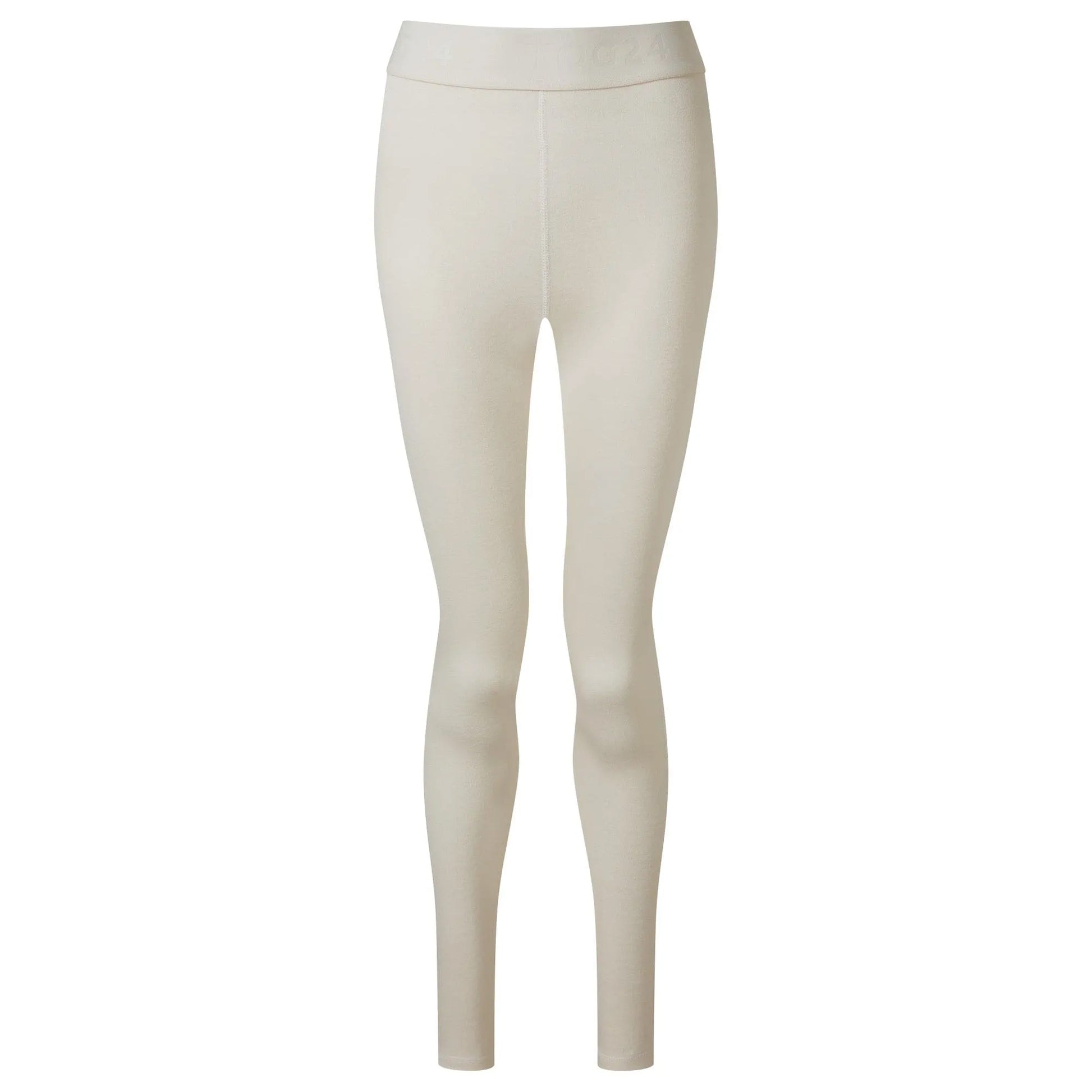 Off White - Front - TOG24 Womens-Ladies Meru Thermal Leggings