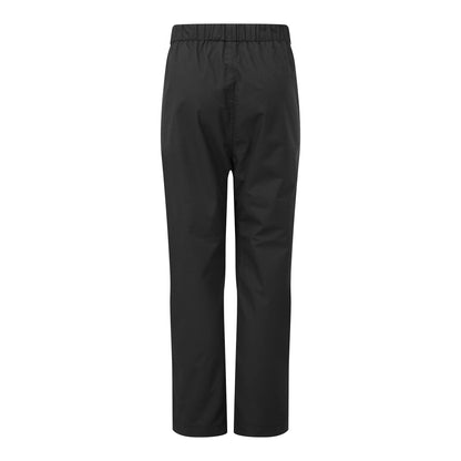 Black - Back - TOG24 Childrens-Kids Hainworth Waterproof Trousers