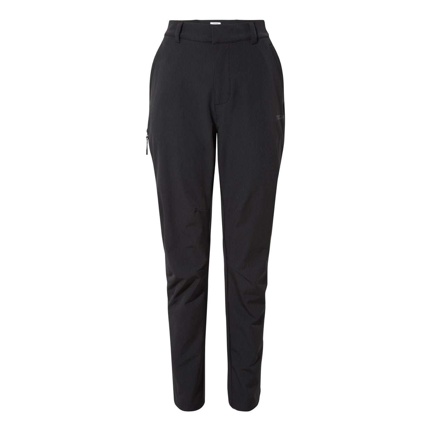 Black - Front - TOG24 Mens Hurstead Softshell Trousers