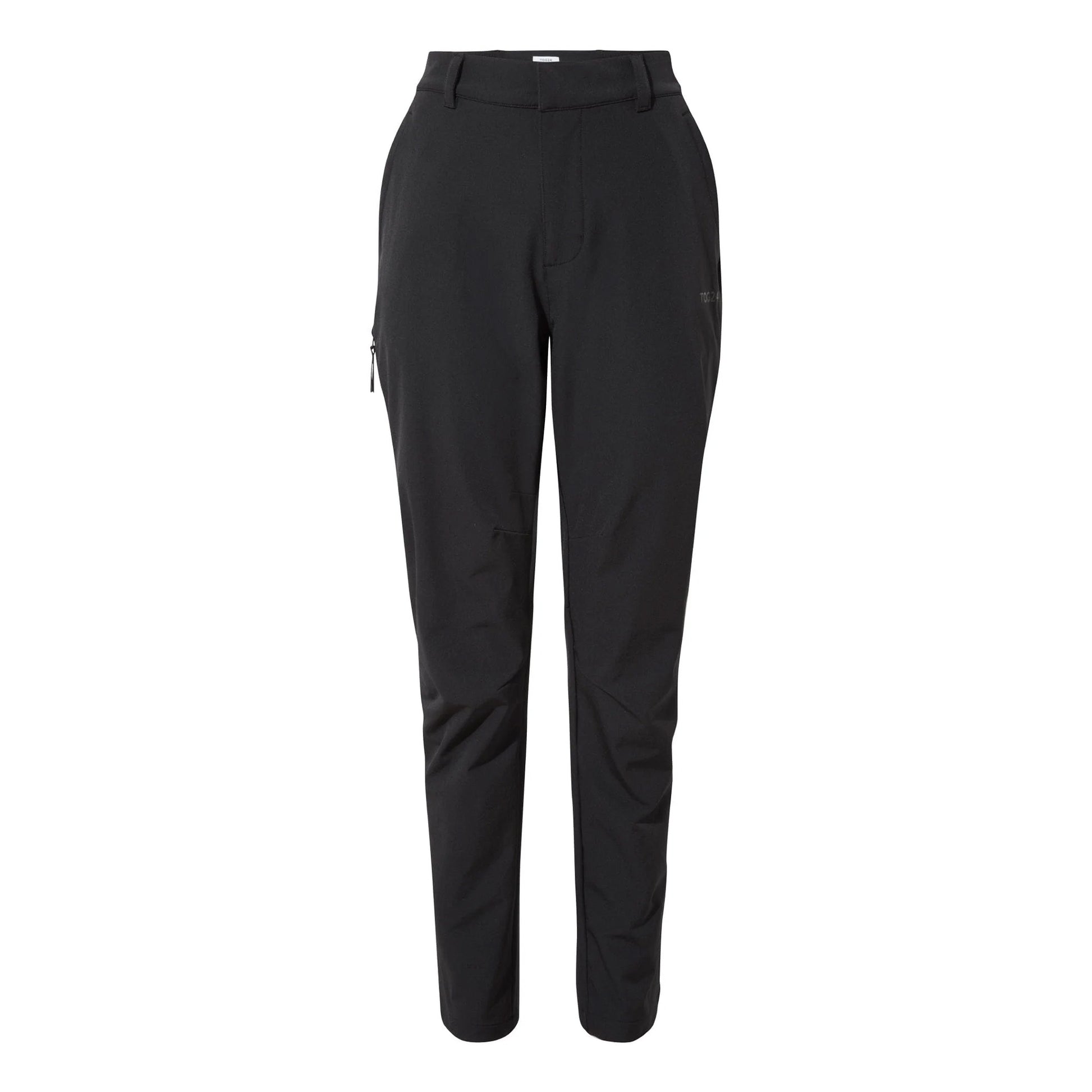 Black - Front - TOG24 Mens Hurstead Softshell Trousers