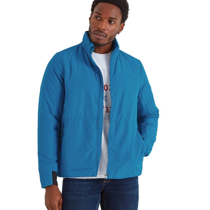 Peacock Blue - Side - TOG24 Mens Barony Bamboo Jacket
