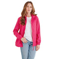 Magenta Pink - Side - TOG24 Womens-Ladies Craven Milatex Waterproof Jacket