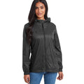 Black - Side - TOG24 Womens-Ladies Craven Milatex Waterproof Jacket