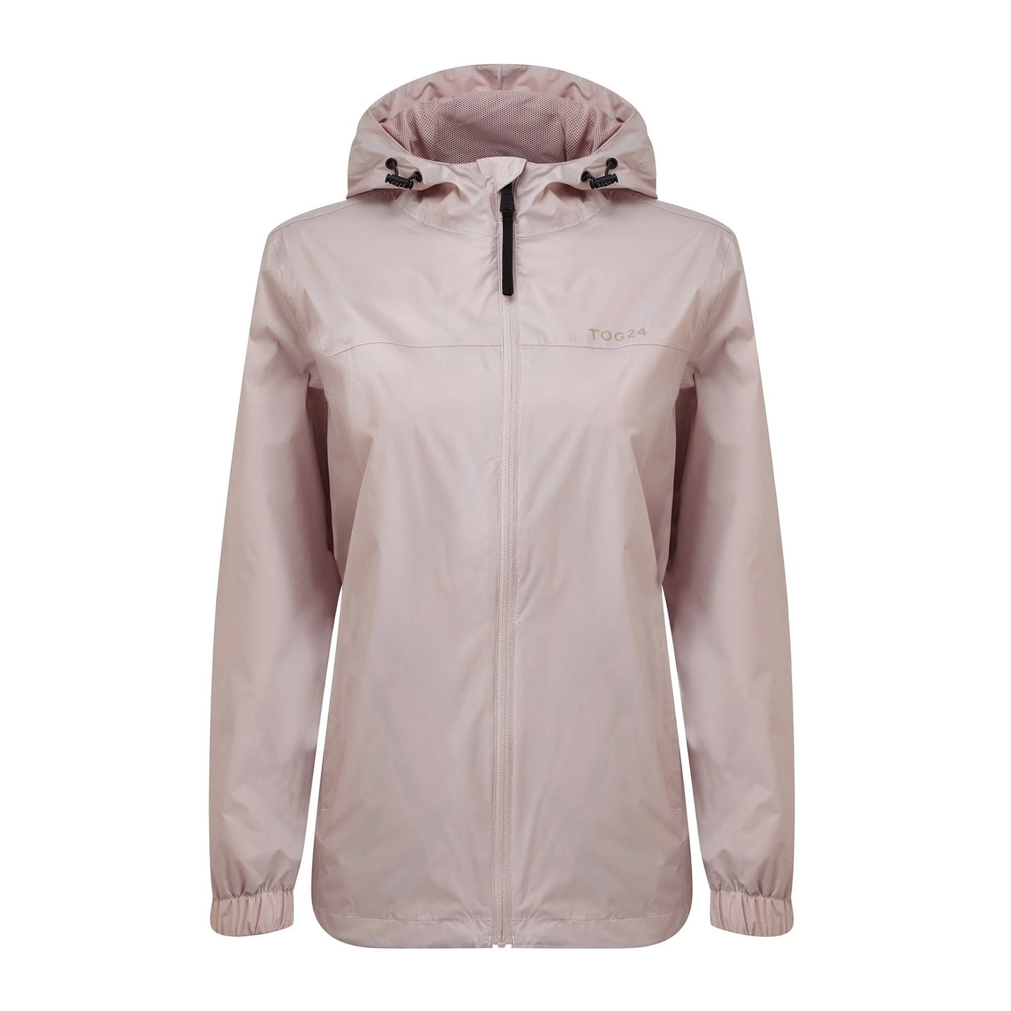 Chalk Pink - Front - TOG24 Womens-Ladies Craven Milatex Waterproof Jacket