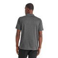 Soot Grey - Back - TOG24 Mens Trig Technical Polo Shirt