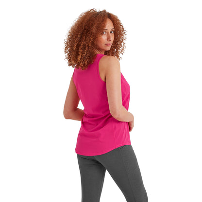Magenta Pink - Back - TOG24 Womens-Ladies Tinnes Technical Vest Top