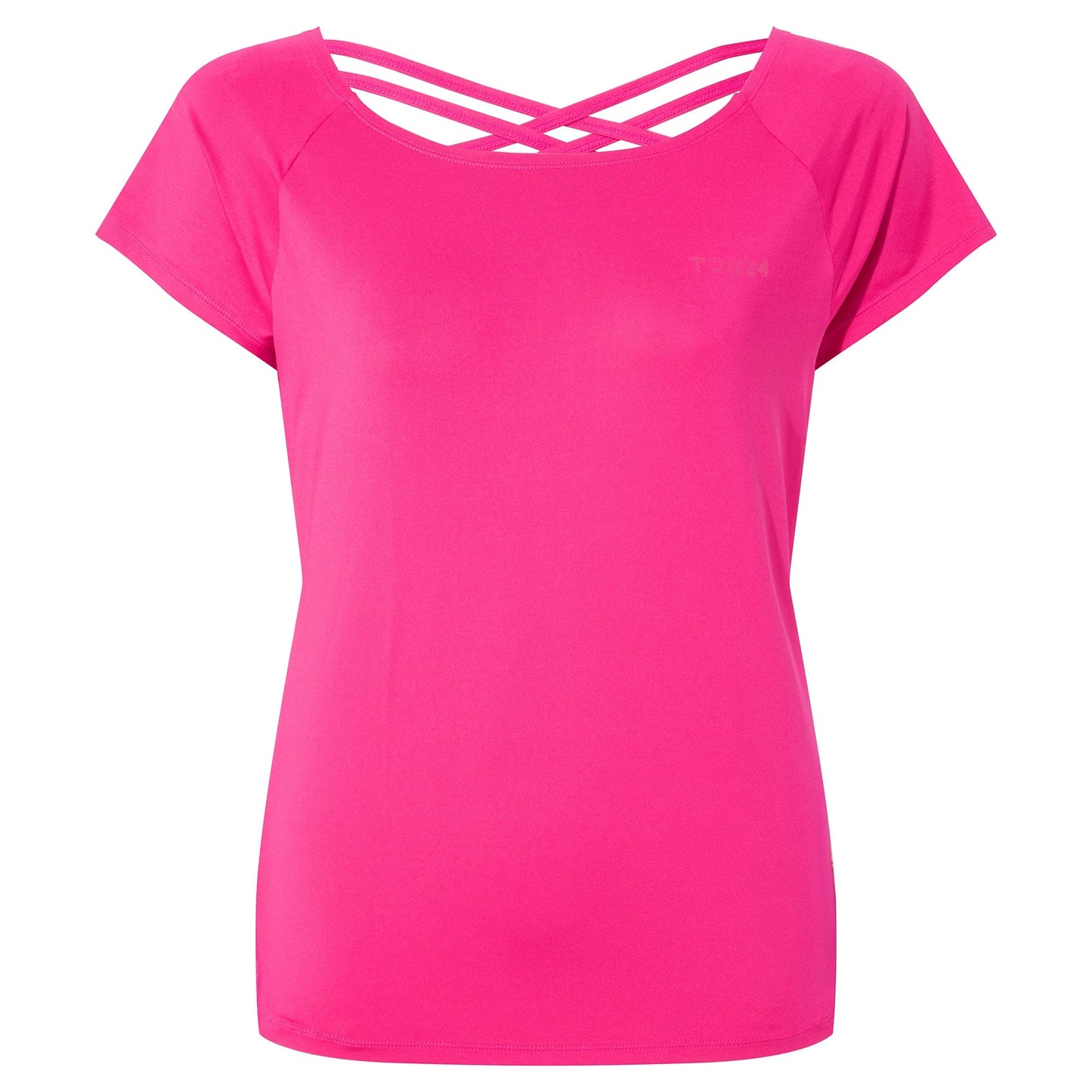 Vibrant Pink - Front - TOG24 Womens-Ladies Technical T-Shirt