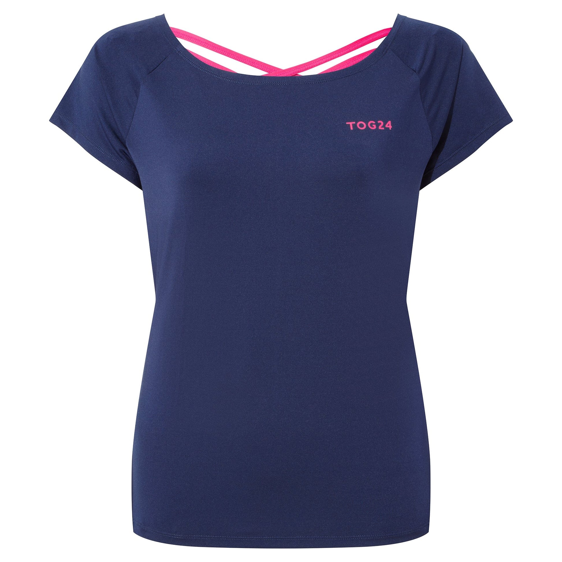 Ink Navy - Front - TOG24 Womens-Ladies Technical T-Shirt