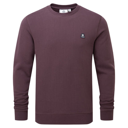 Deep Port - Front - TOG24 Mens Mellor Crew Neck Sweatshirt