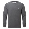 Dark Grey Marl - Front - TOG24 Mens Mellor Crew Neck Sweatshirt