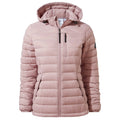 Faded Pink - Front - TOG24 Womens-Ladies Drax Hooded Down Jacket