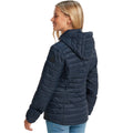 Dark Indigo - Back - TOG24 Womens-Ladies Garriston Plain Padded Jacket
