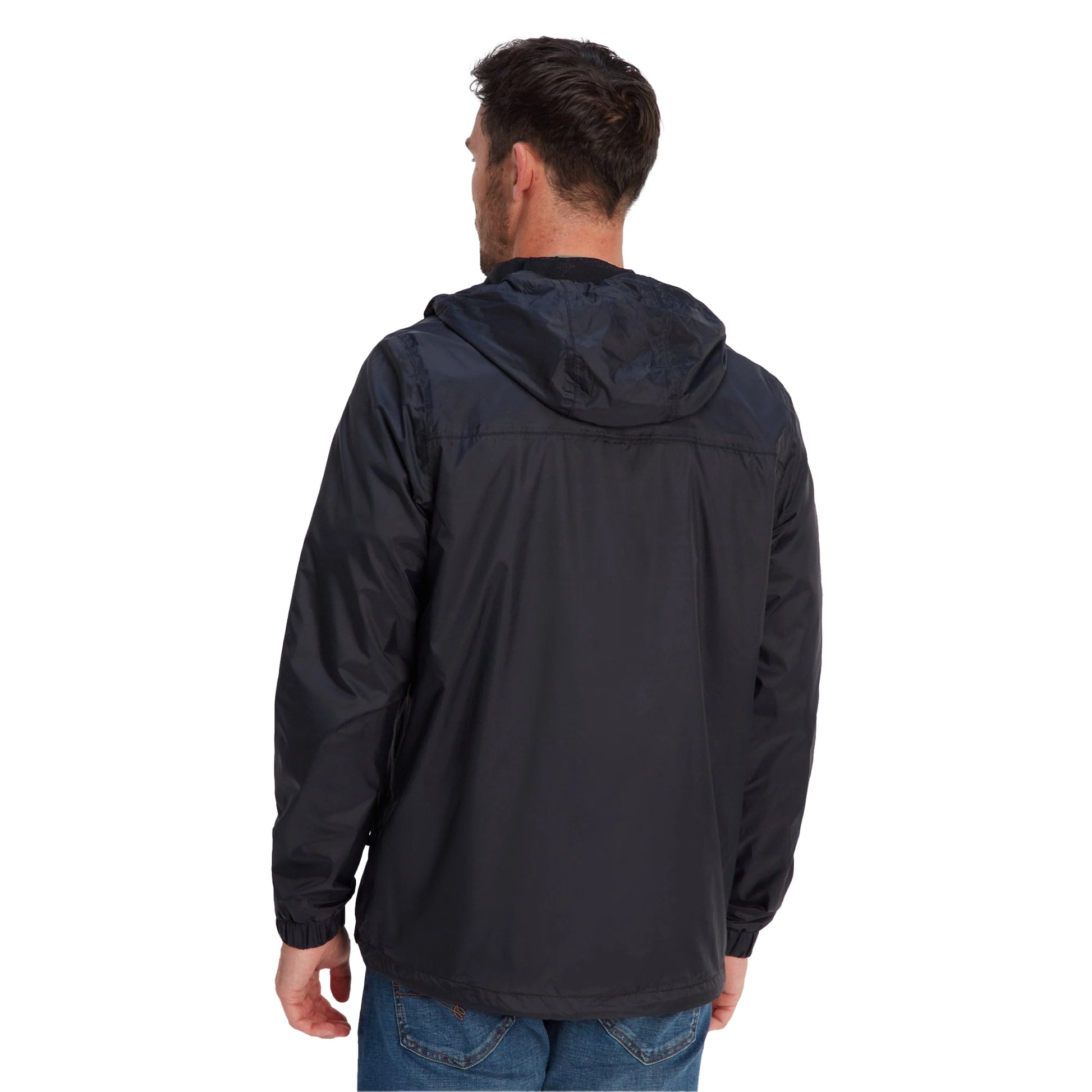 Black - Back - TOG24 Mens Craven Milatex Waterproof Jacket