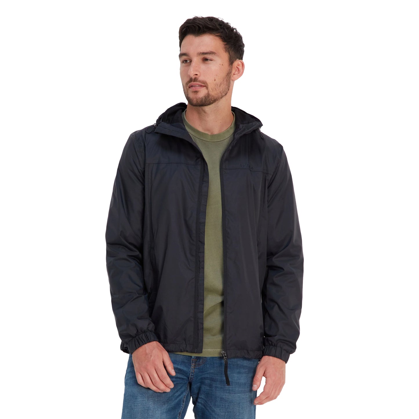 Black - Side - TOG24 Mens Craven Milatex Waterproof Jacket