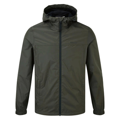 Dark Khaki - Front - TOG24 Mens Craven Milatex Waterproof Jacket
