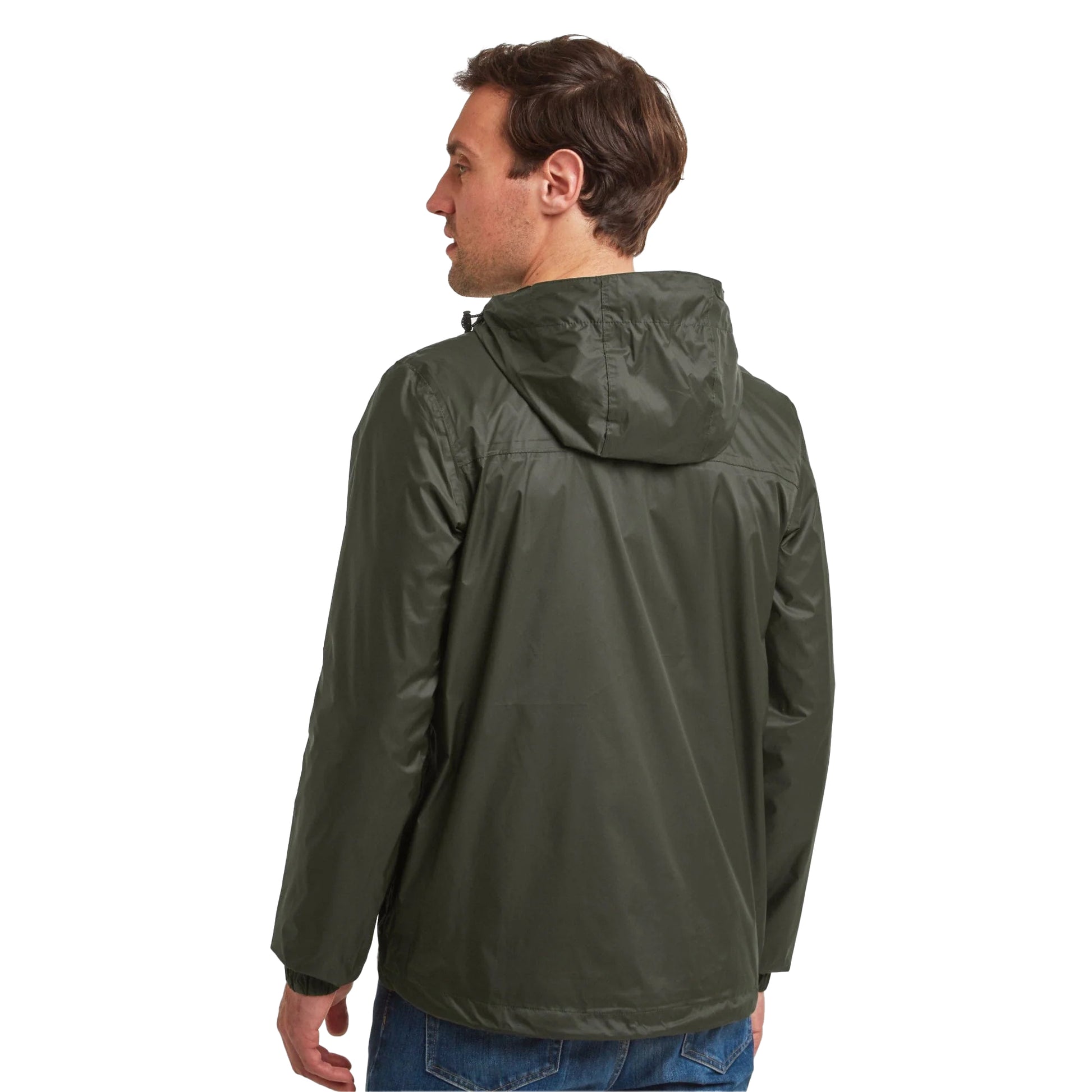Dark Khaki - Back - TOG24 Mens Craven Milatex Waterproof Jacket