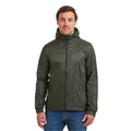 Dark Khaki - Side - TOG24 Mens Craven Milatex Waterproof Jacket