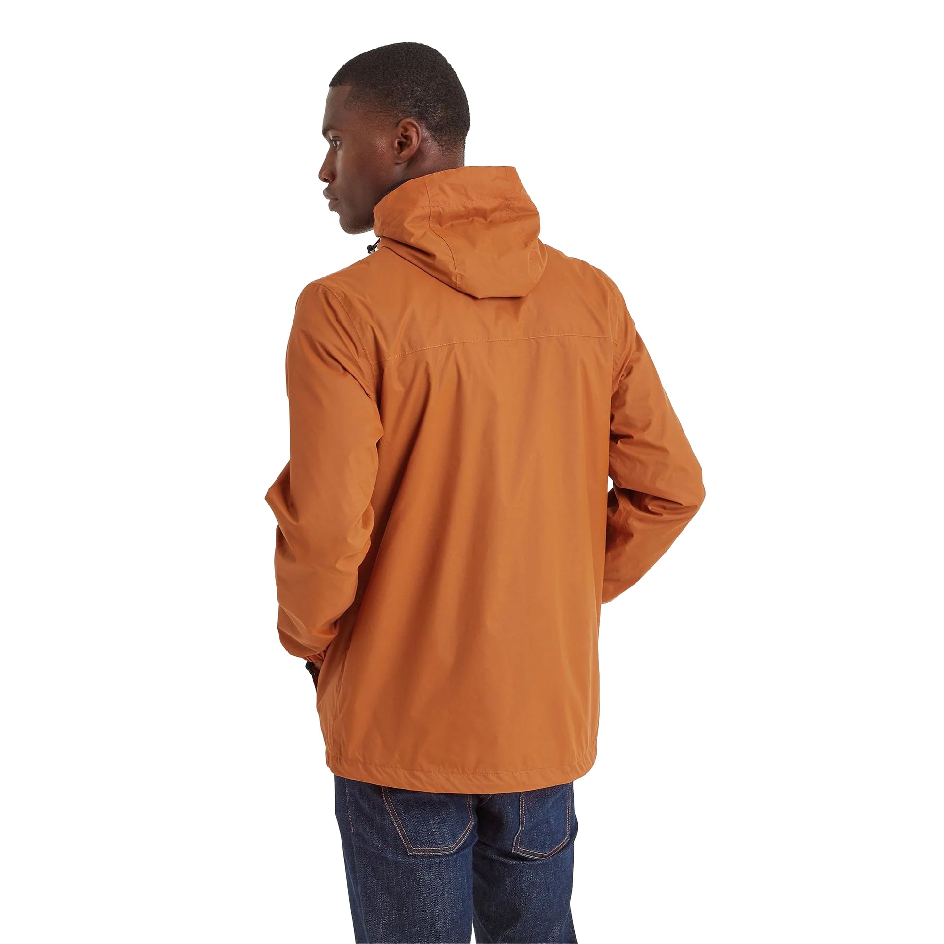Dark Orange - Back - TOG24 Mens Craven Milatex Waterproof Jacket