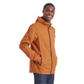 Dark Orange - Side - TOG24 Mens Craven Milatex Waterproof Jacket