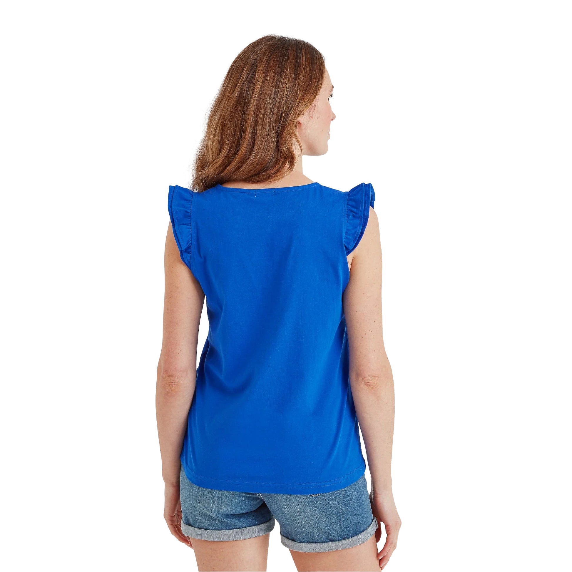 Mykonos Blue - Back - TOG24 Womens-Ladies Eleanor T-Shirt