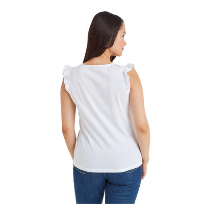 Optic White - Back - TOG24 Womens-Ladies Eleanor T-Shirt