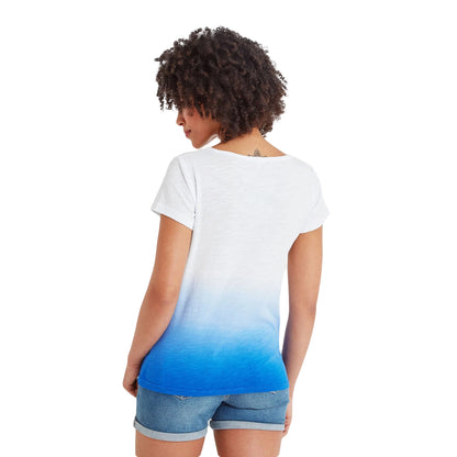 Mykonos Blue - Back - TOG24 Womens-Ladies Alexa T-Shirt