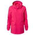 Magenta Pink - Front - TOG24 Womens-Ladies Burradon Waterproof Jacket