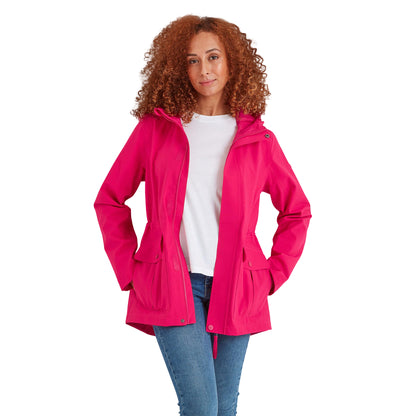 Magenta Pink - Side - TOG24 Womens-Ladies Burradon Waterproof Jacket