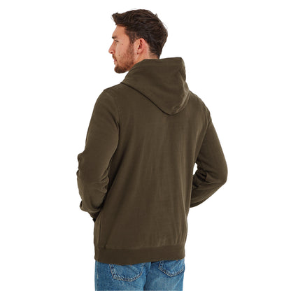 Dark Khaki - Back - TOG24 Mens Akerman Hoodie