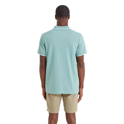 Muted Teal - Back - TOG24 Mens Binsoe Polo Shirt