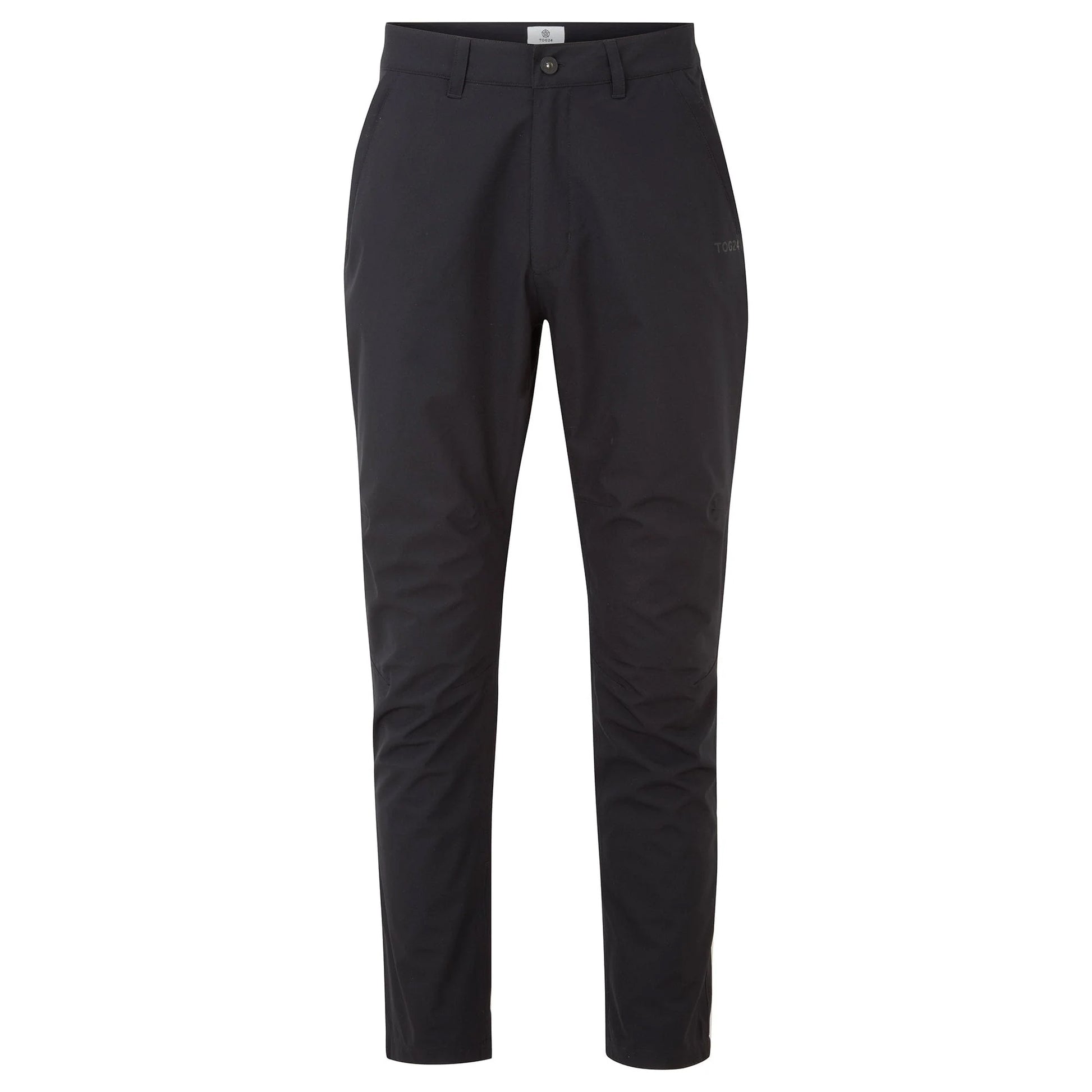 Black - Front - TOG24 Mens Silsden Waterproof Trousers