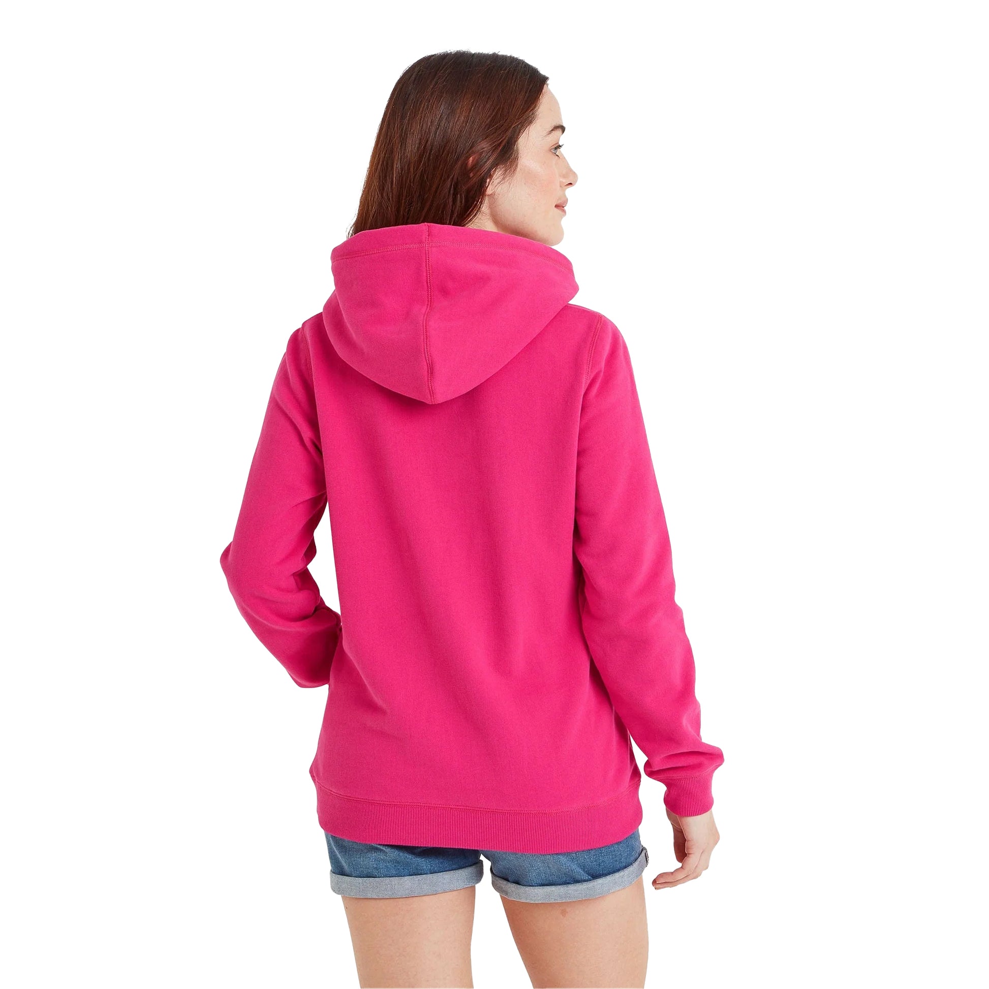 Hibiscus Pink - Back - TOG24 Womens-Ladies Mariah Hoodie