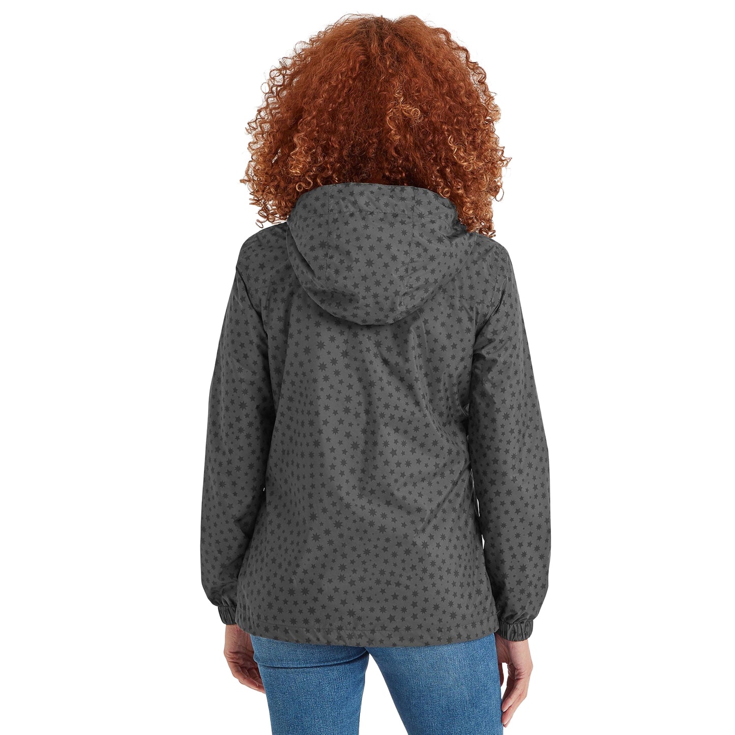 Washed Black - Back - TOG24 Womens-Ladies Craven Milatex Star Waterproof Jacket