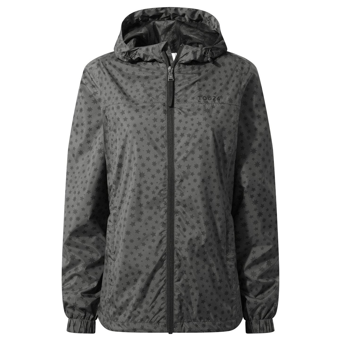 Washed Black - Front - TOG24 Womens-Ladies Craven Milatex Star Waterproof Jacket