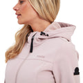 Dusky Pink - Side - TOG24 Womens-Ladies Keld Long Length Soft Shell Jacket