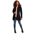 Black - Lifestyle - TOG24 Womens-Ladies Keld Long Length Soft Shell Jacket
