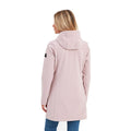 Dusky Pink - Back - TOG24 Womens-Ladies Keld Long Length Soft Shell Jacket
