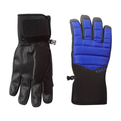 Royal Blue - Front - TOG24 Unisex Adult Adventure Ski Gloves