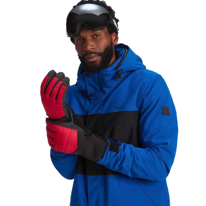 Chilli Red - Back - TOG24 Unisex Adult Adventure Ski Gloves