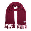 Raspberry - Front - TOG24 Unisex Adult Burrell Winter Scarf