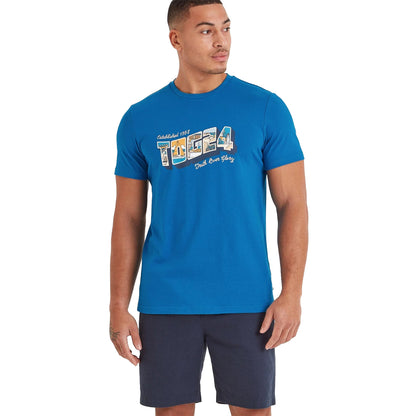 Peacoat Blue - Side - TOG24 Mens Woodley Joseph Cox T-Shirt