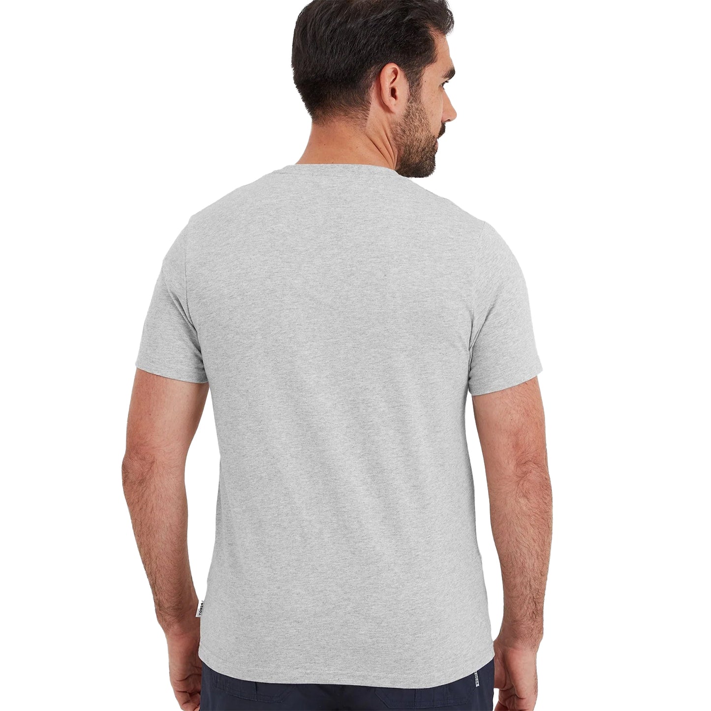 Light Grey Marl - Back - TOG24 Mens Whiston T-Shirt