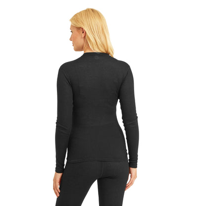 Black - Back - TOG24 Womens-Ladies Darley Base Layer Set